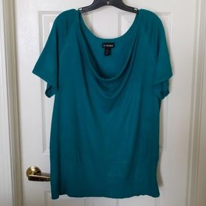 LANE BRYANT TURQUOISE SWEATER SIZE 14/16